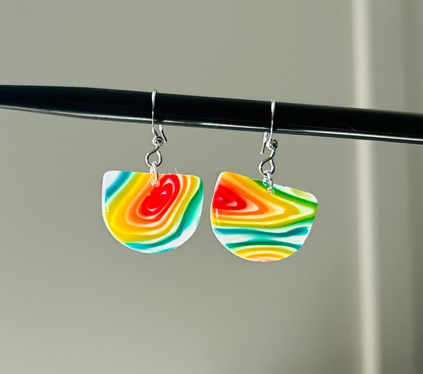 Halfmoon Rainbow Dangles
