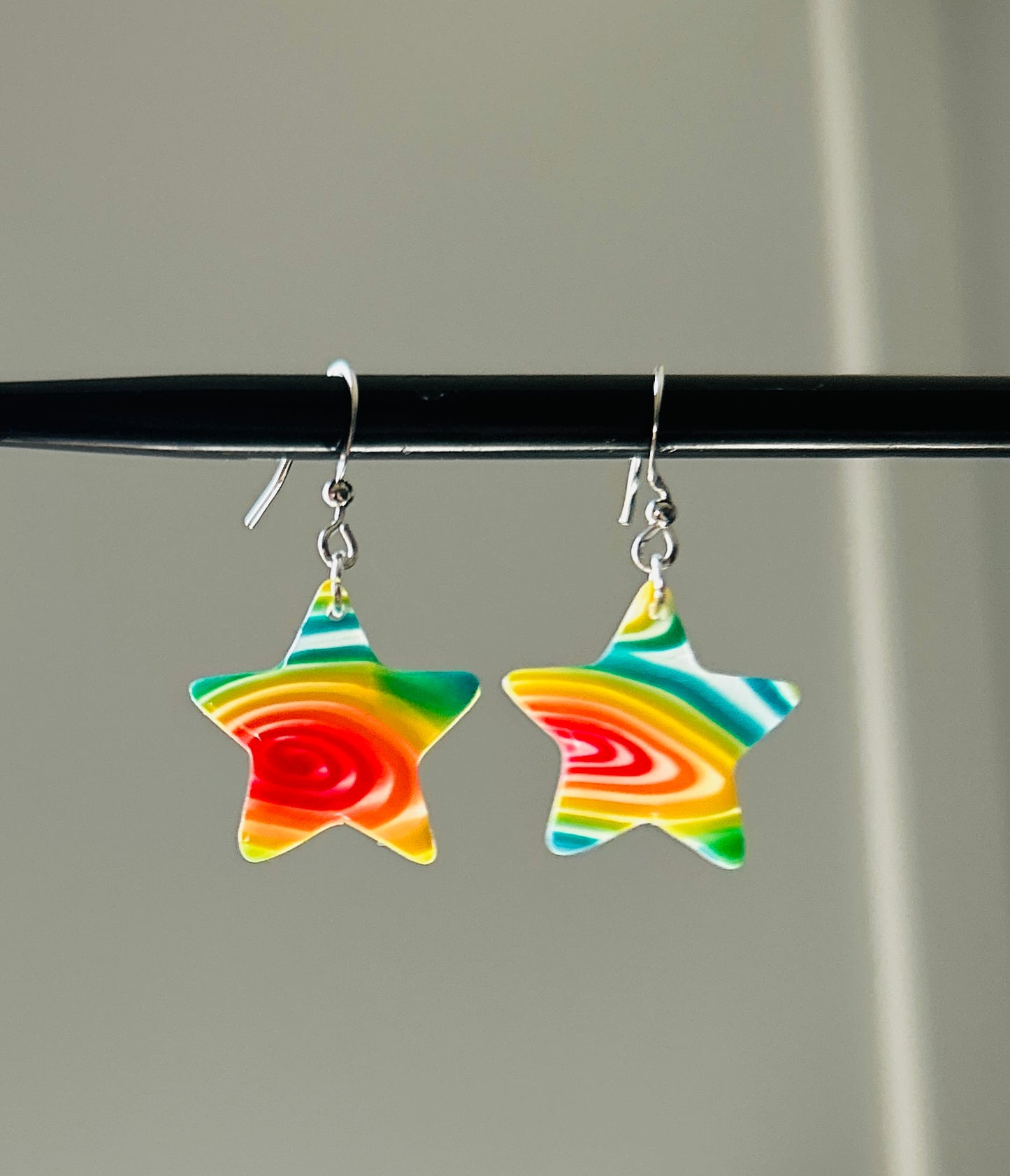 Rainbow Star Dangles