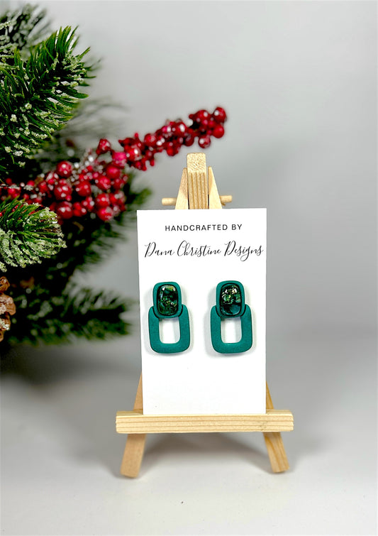 Emerald Studs with Green v.4